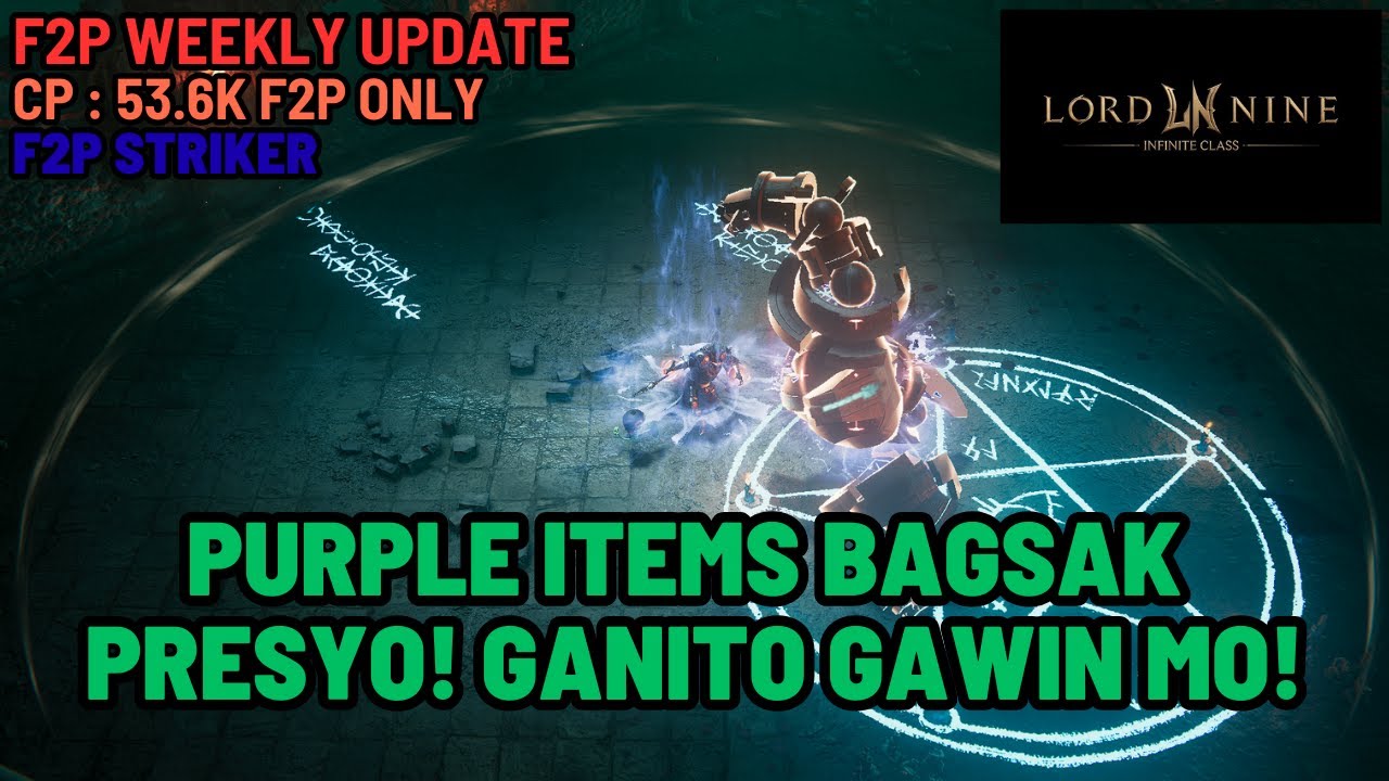 SHOCKING DPS at ONLY 53K CP F2P (LORDNINE Build Revealed)