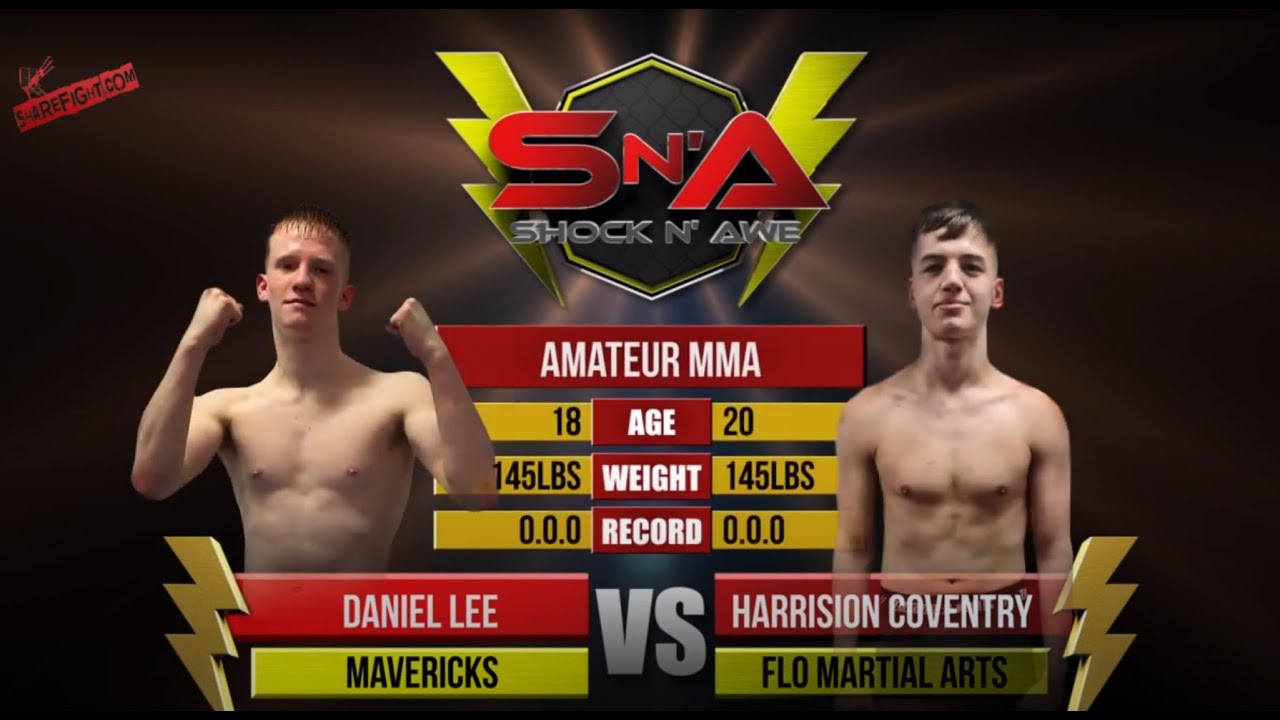 Shock N Awe 32 Amateur Featherweight MMA - Daniel Lee vs Harrison Coventry