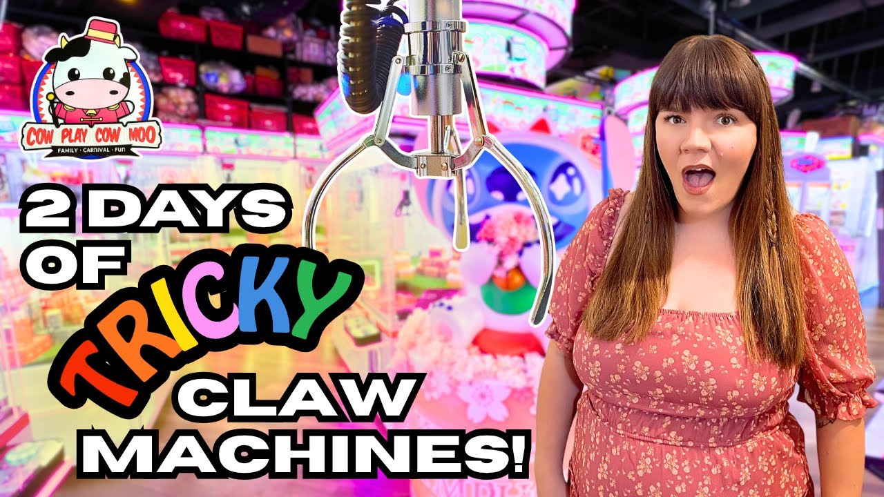Playing DIFFICULT Claw Machines in Singapore for Two Days