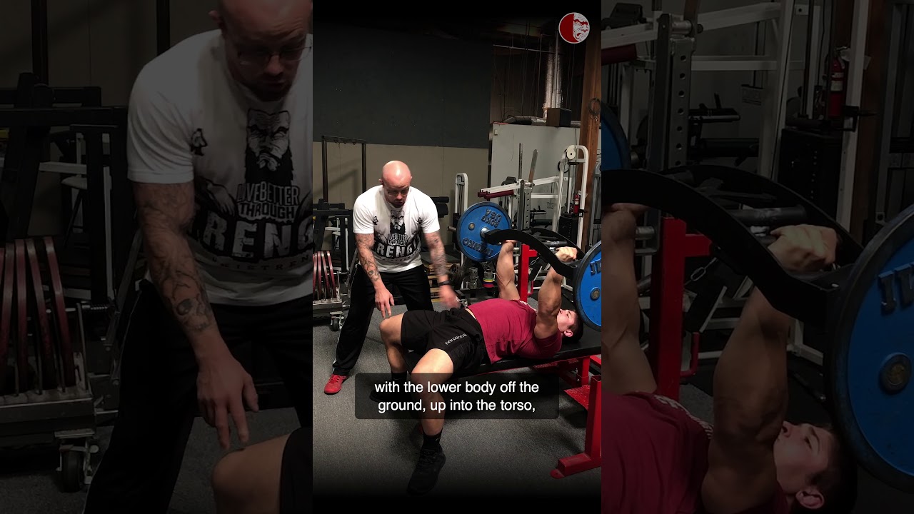 Leg Drive in the Bench Press | Principles of Loaded Movement #legdrive #benchpress