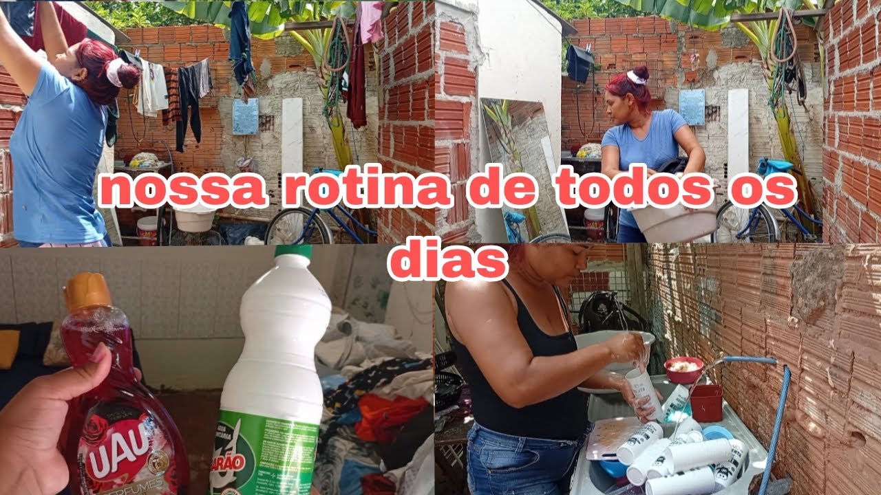 Rotina🌸 organização 🌸lavei roupa|nossa rotina de todos os dias 😁🙏🏠