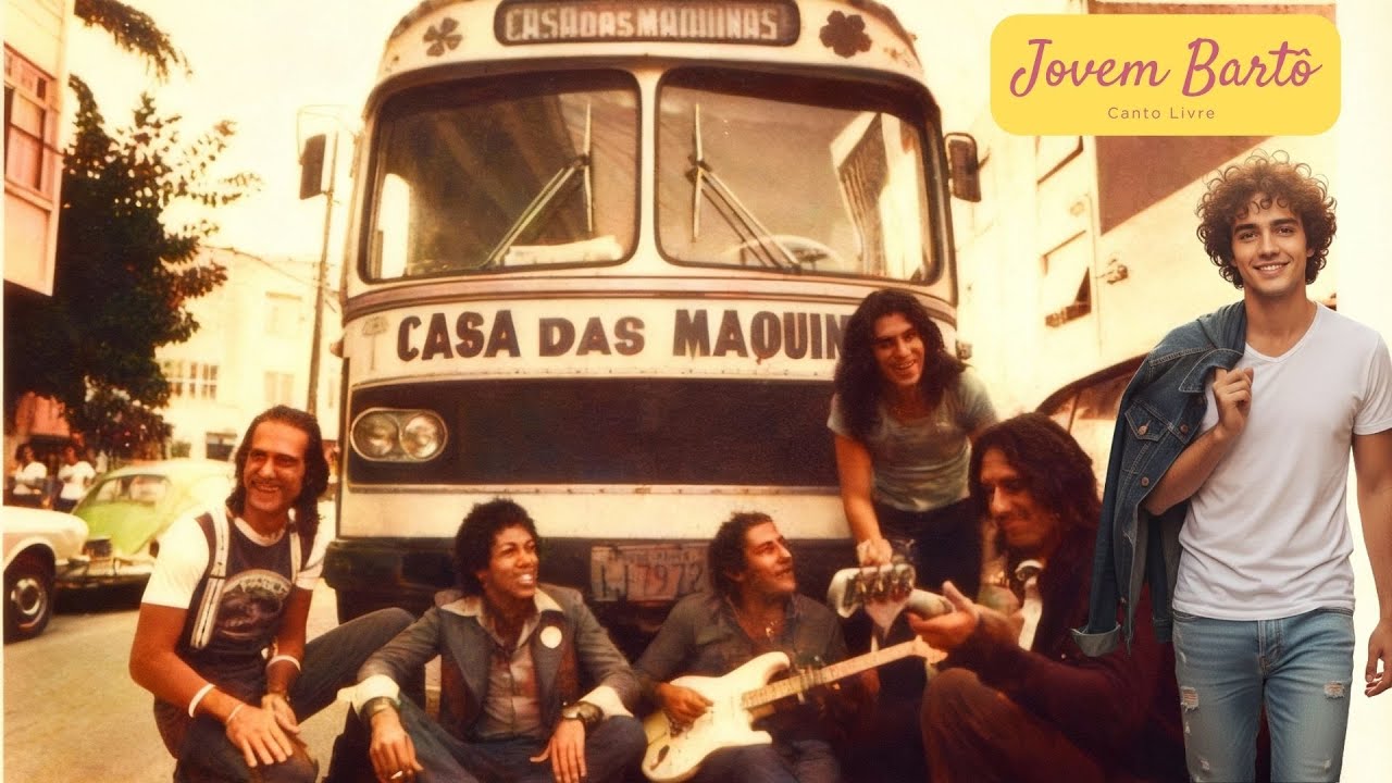 JOVEM BARTÔ - CANTO LIVRE (Casa Das Máquinas IA Cover)