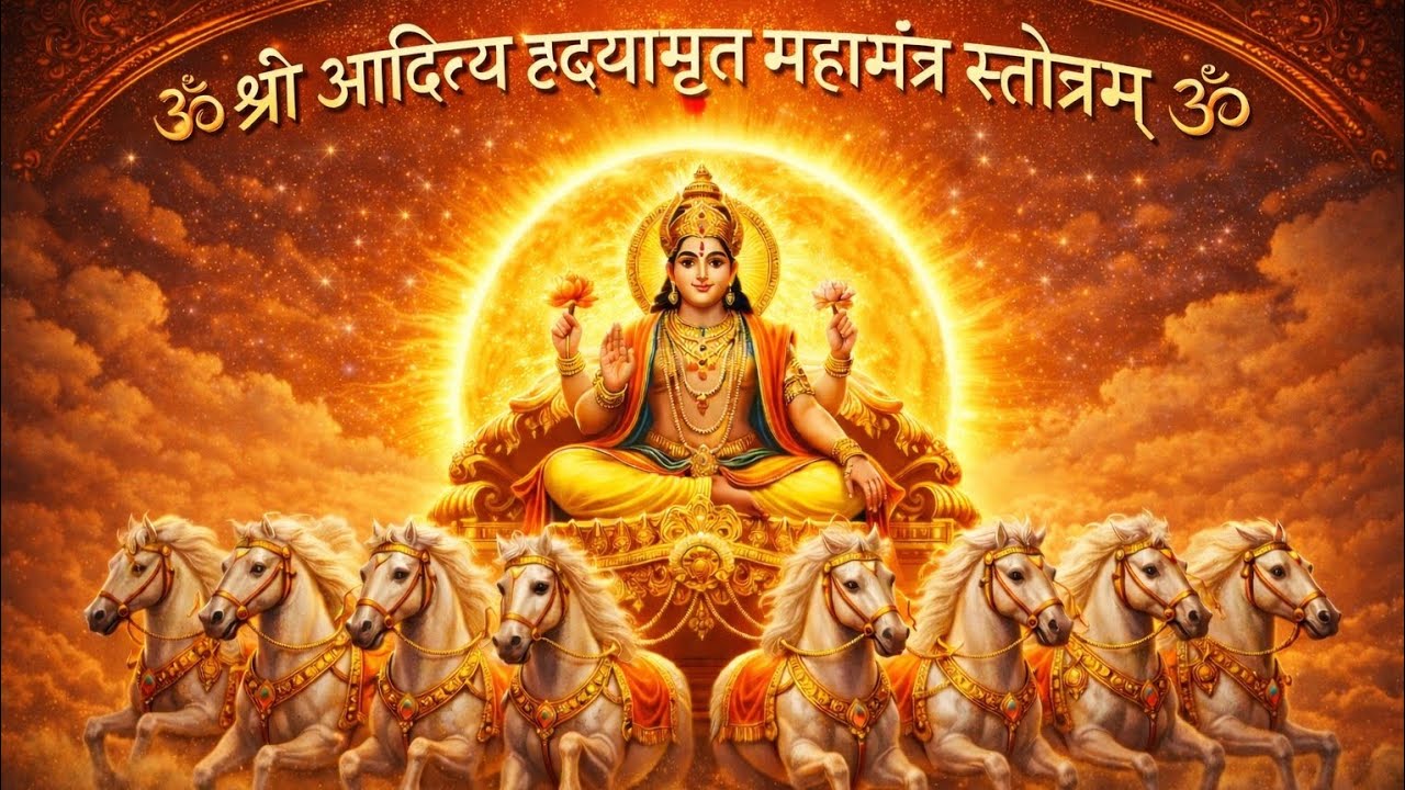 🌸Powerful Surya Mantra Chanting🕉️ श्री सूर्यनारायण महामंत्र कीर्तनम् |🌸