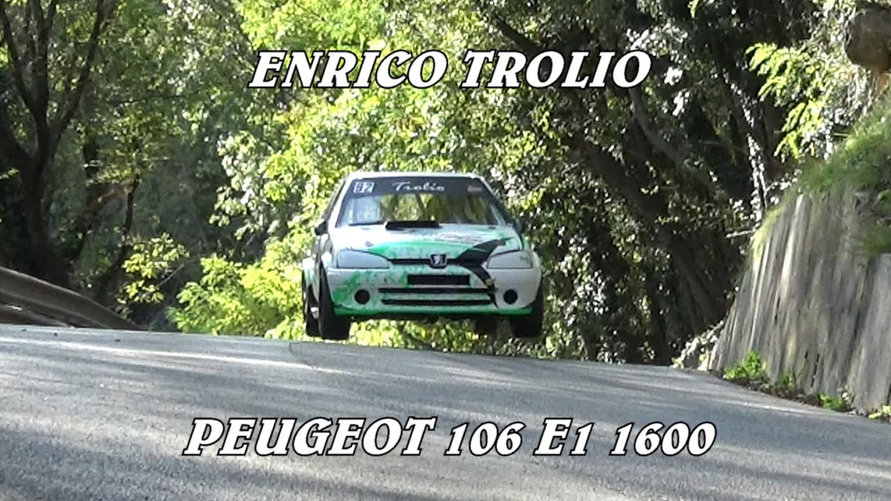SALITA CIVIDALE - CASTELMONTE 2024 | ENRICO TROLIO | PEUGEOT 106 E1 1600 | BY BELLUNOVIDEO