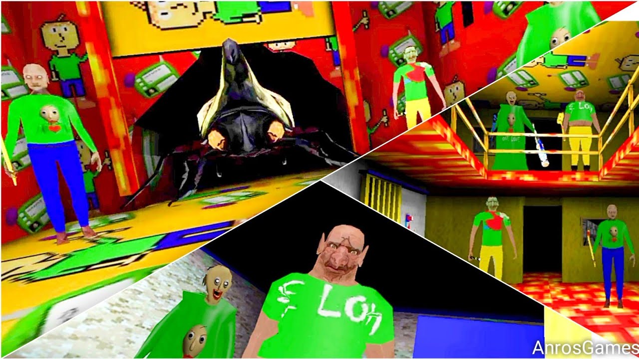 The Twins Baldi Mod GameOver Sceanes