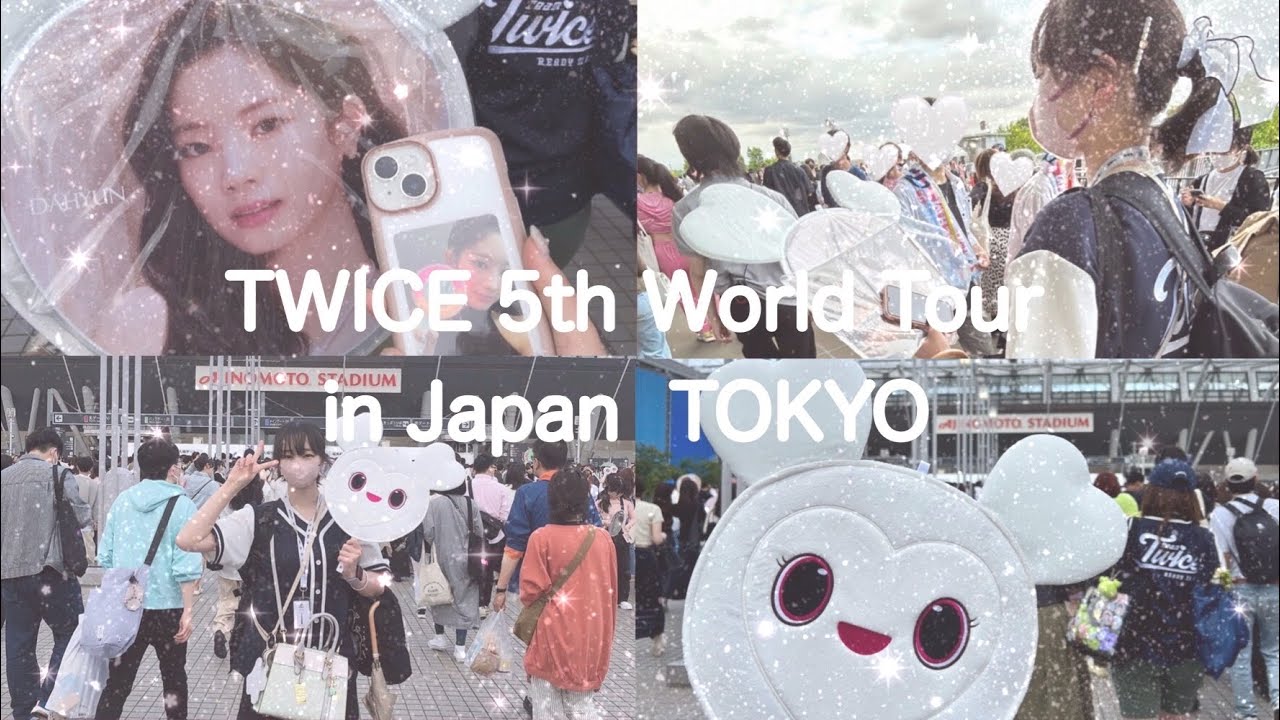 【VLOG】TWICE 5th World Tour in Japan  TOKYO   5/20   味の素スタジアム  参戦して来たよ♫