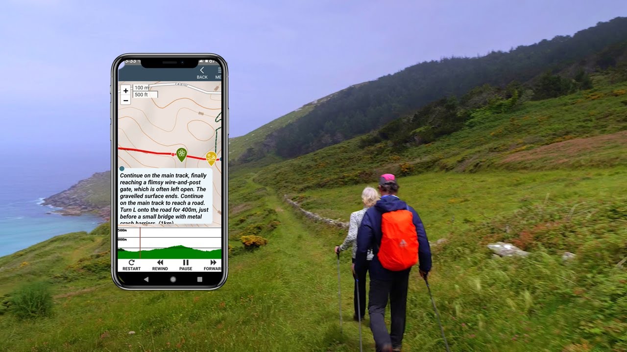 An introduction to the On Foot Holidays app