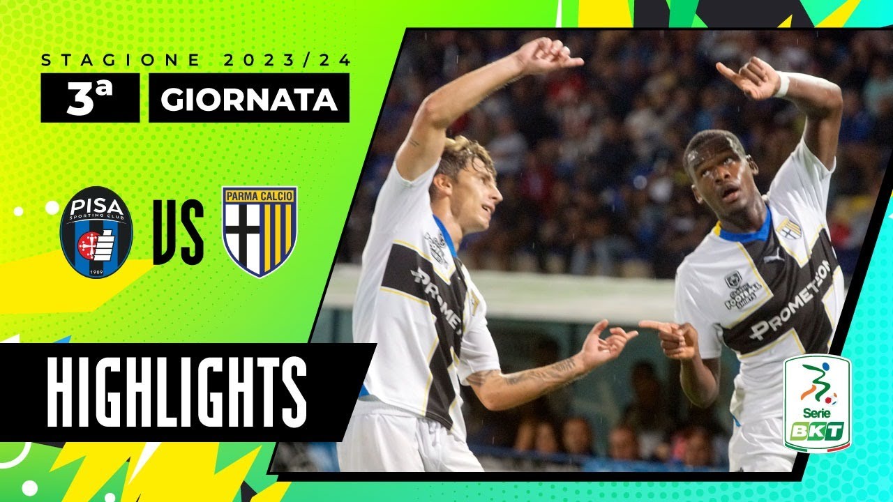 HIGHLIGHTS | Pisa vs Parma (1-2) - SERIE BKT