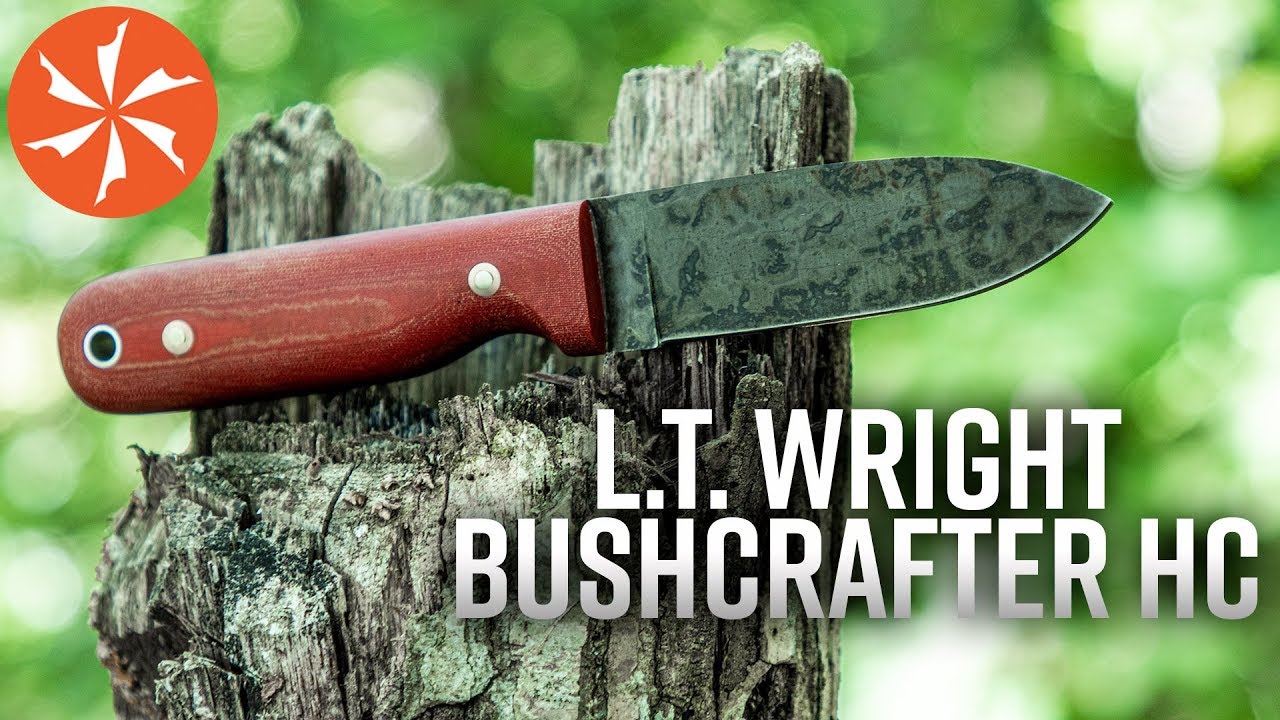 L.T. Wright Buscrafter HC Camping and Survival Knife Available at KnifeCenter.com