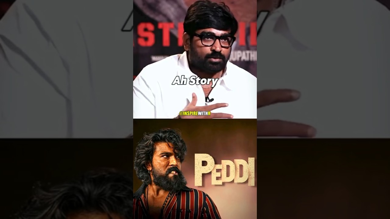 Vijay Sethupathi about Rc 16 |Peddi Movie 🥵🔥
