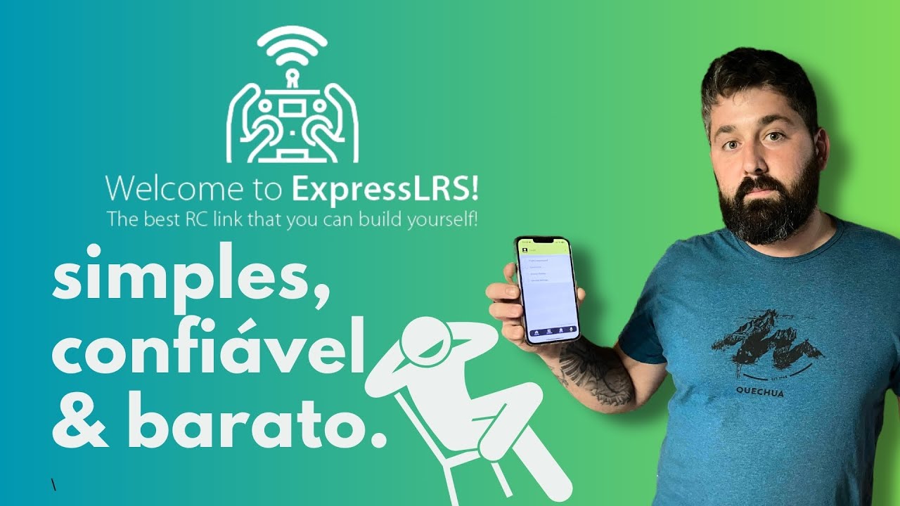 Como Bindar e Atualizar RX e TX ExpressLRS ( ELRS ) - Tutorial Completo