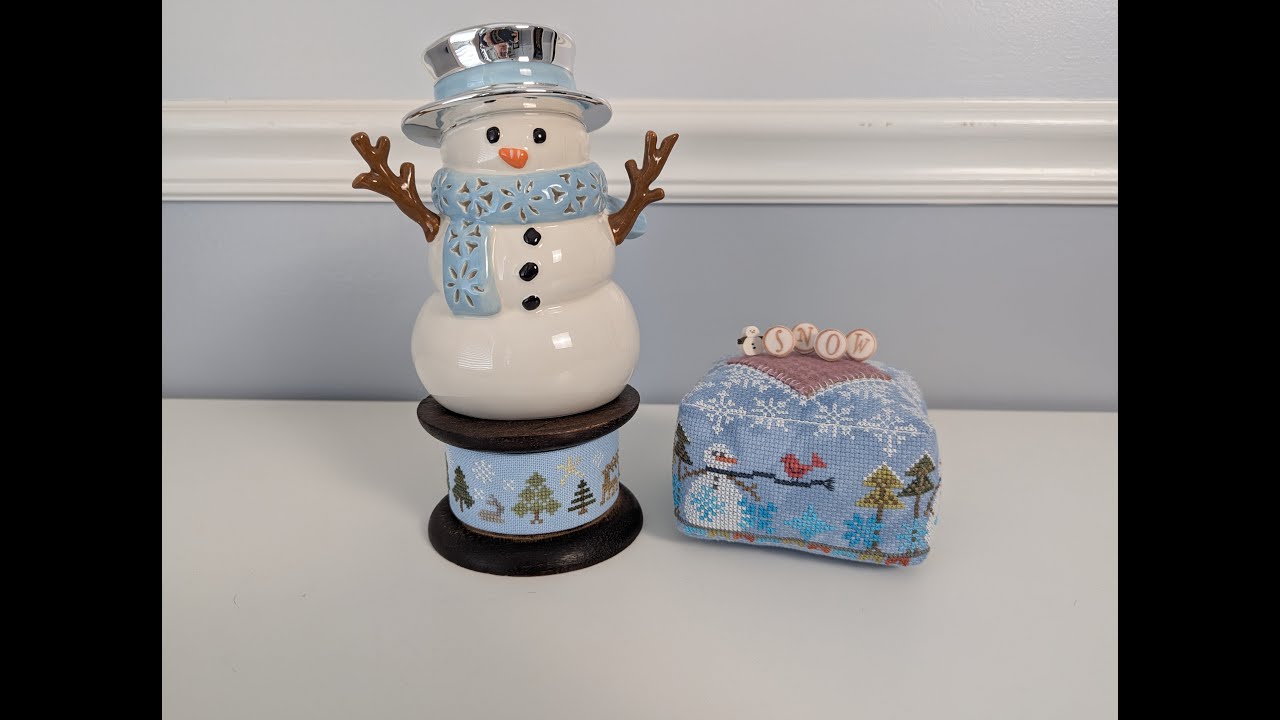 Flosstube #215 - Stitching Through the Snow