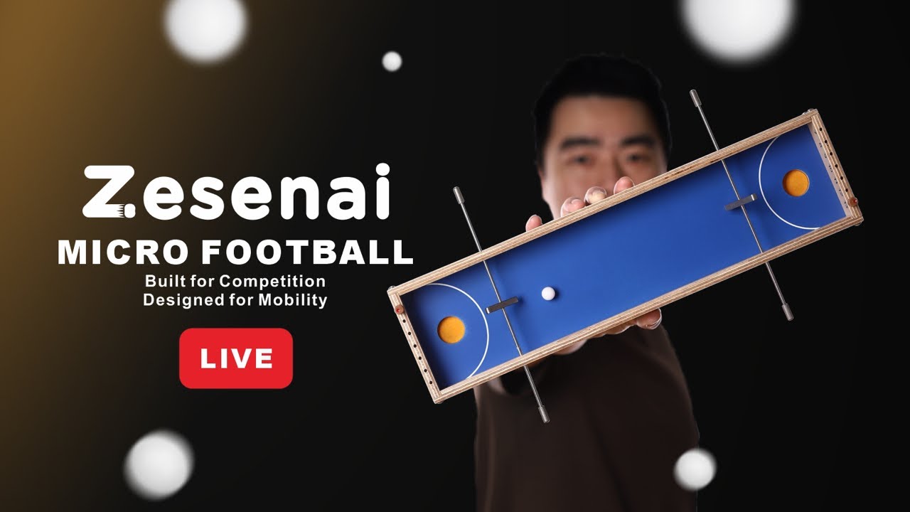 Zesenai Micro Football-Fast Tabletop Soccer & Hockey Battle! Who Wins? #zesenai #boardgame #soccer