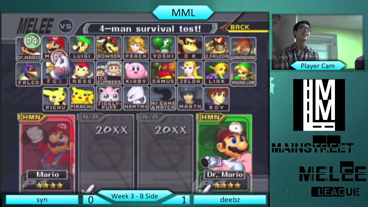 MML - W3B - Deebz (P4) vs syn (P1)