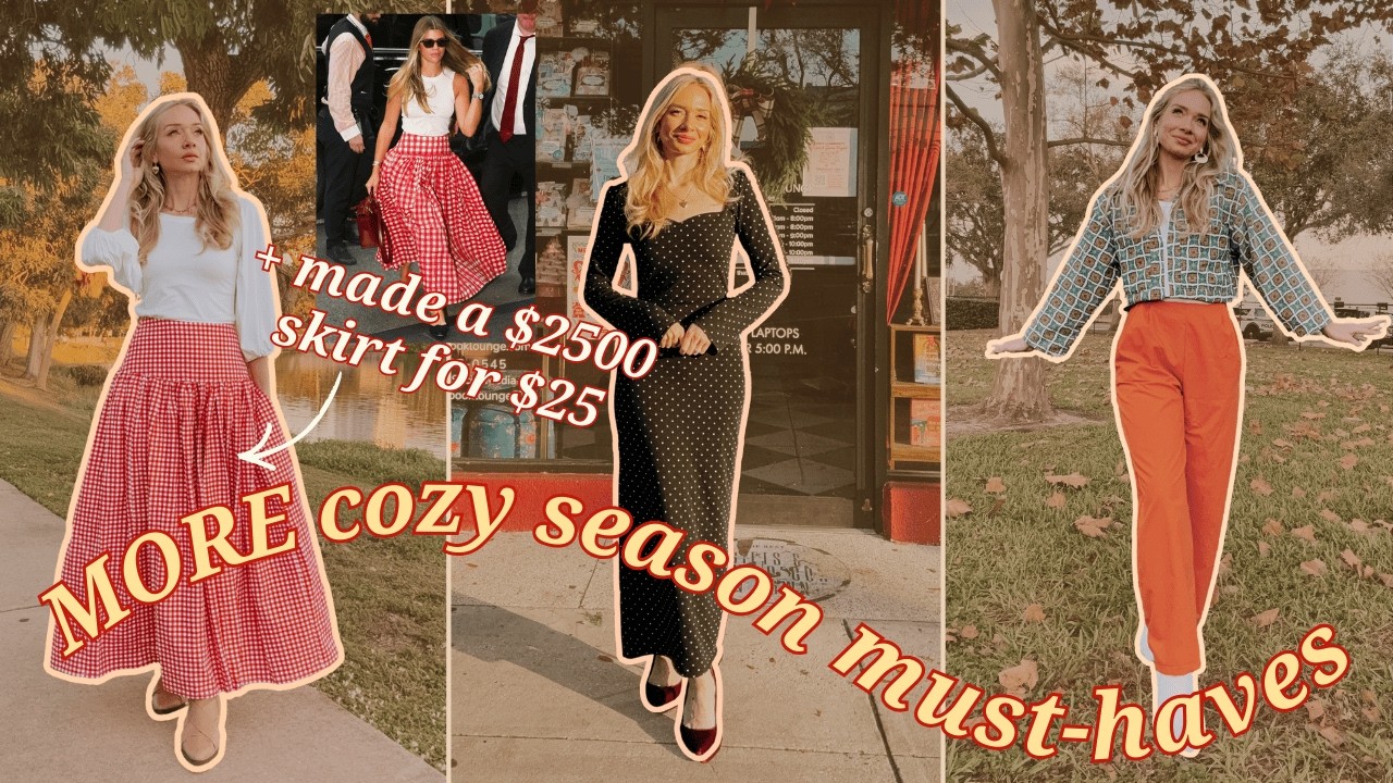 Sewing MORE Fall Wardrobe Essentials (but this time it’s COLD) 🍂🪡