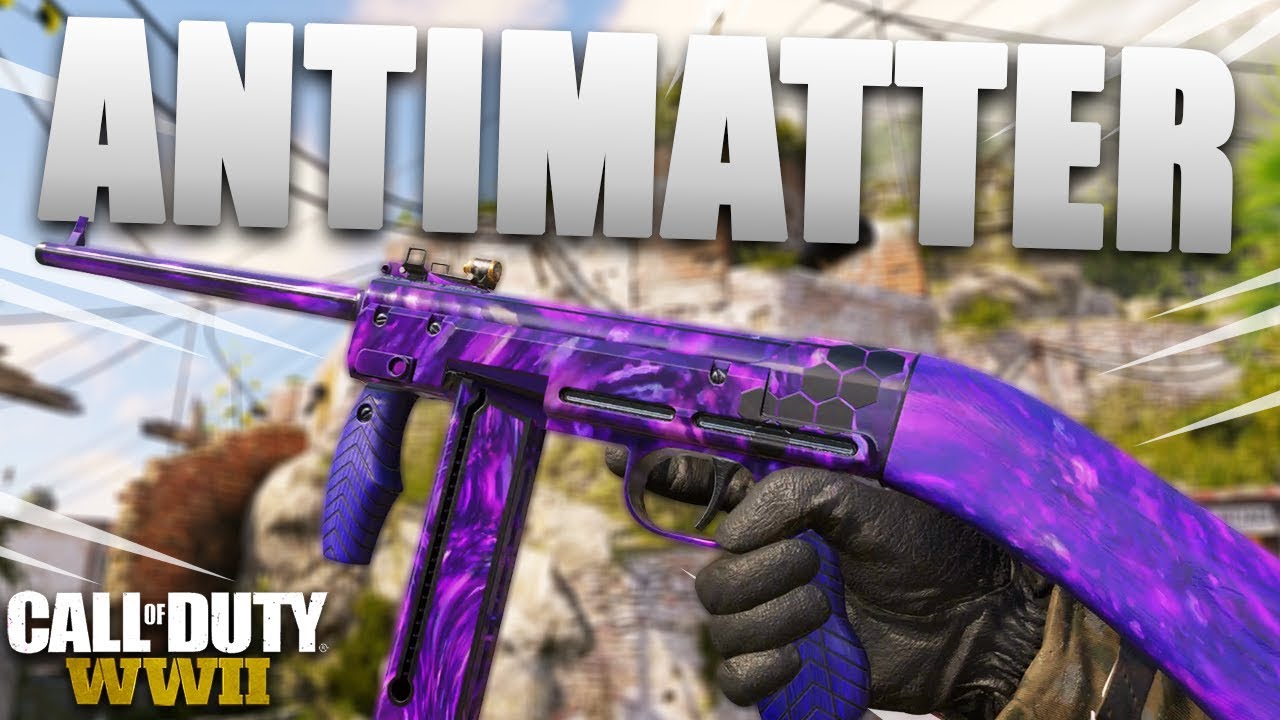 the ANTIMATTER *NEW* DLC SMG in WW2... (PROTO-X1 DARK MATTER in COD: WWII)