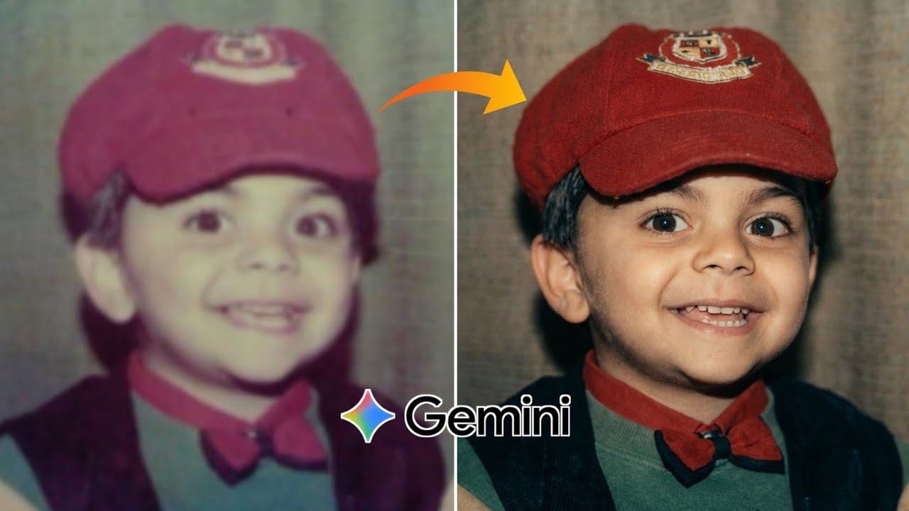 How to Enhance Photo Quality in Google Gemini | Convert Blur Images into HD Quality - Gemini Prompt