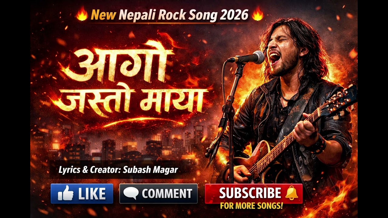 New Nepali Rock Song 2026 🔥 आगो जस्तो माया | Best Nepali Rock Song | | @AlpineTreksNepal