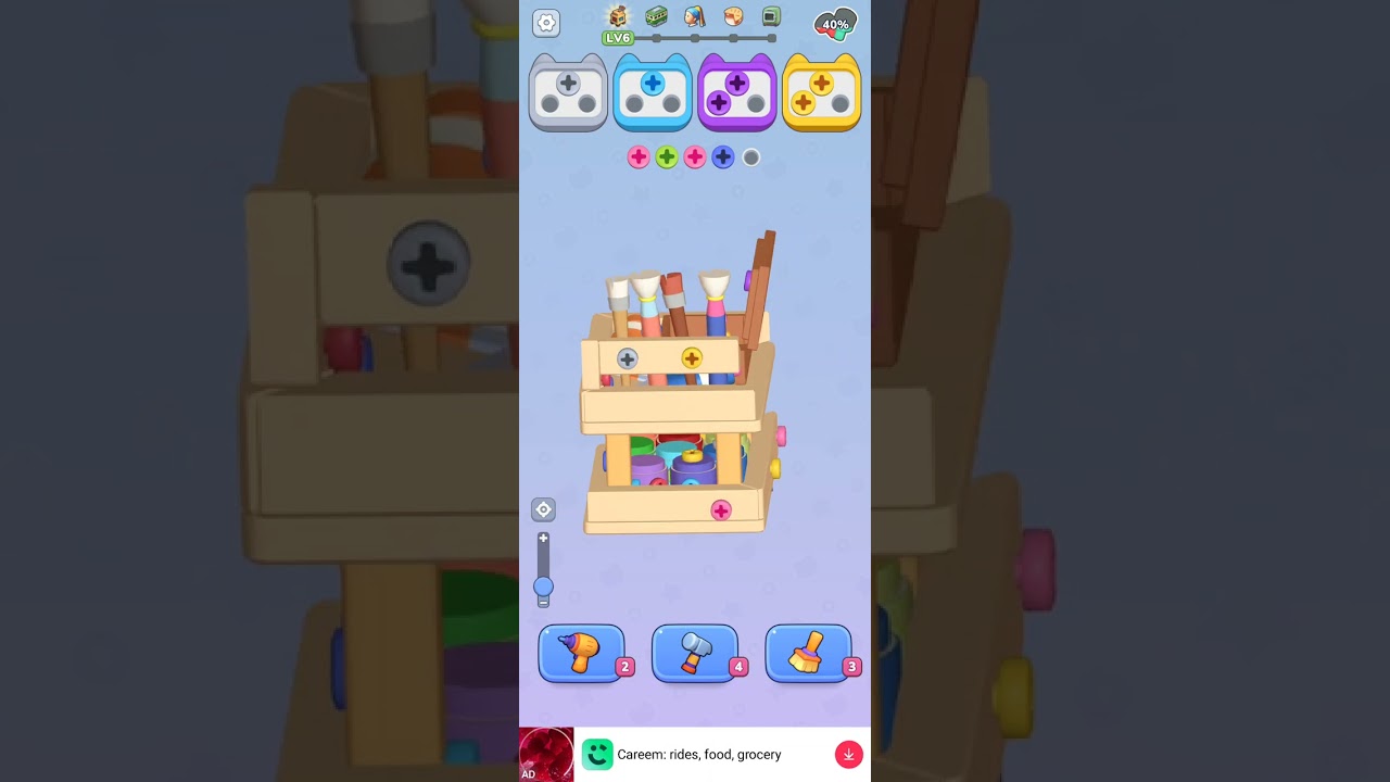 3D Bolt Master Level 6