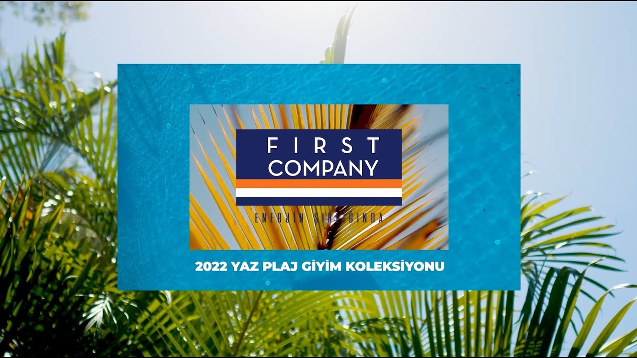 Pierwsza kompania 2022 Plaj Giyim Kataloğu