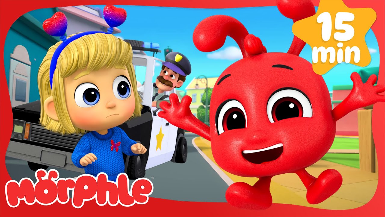 Cop Car Panic 🚨 | Morphle the Magic Pet | Fun Kids Cartoons | @Morphle TV