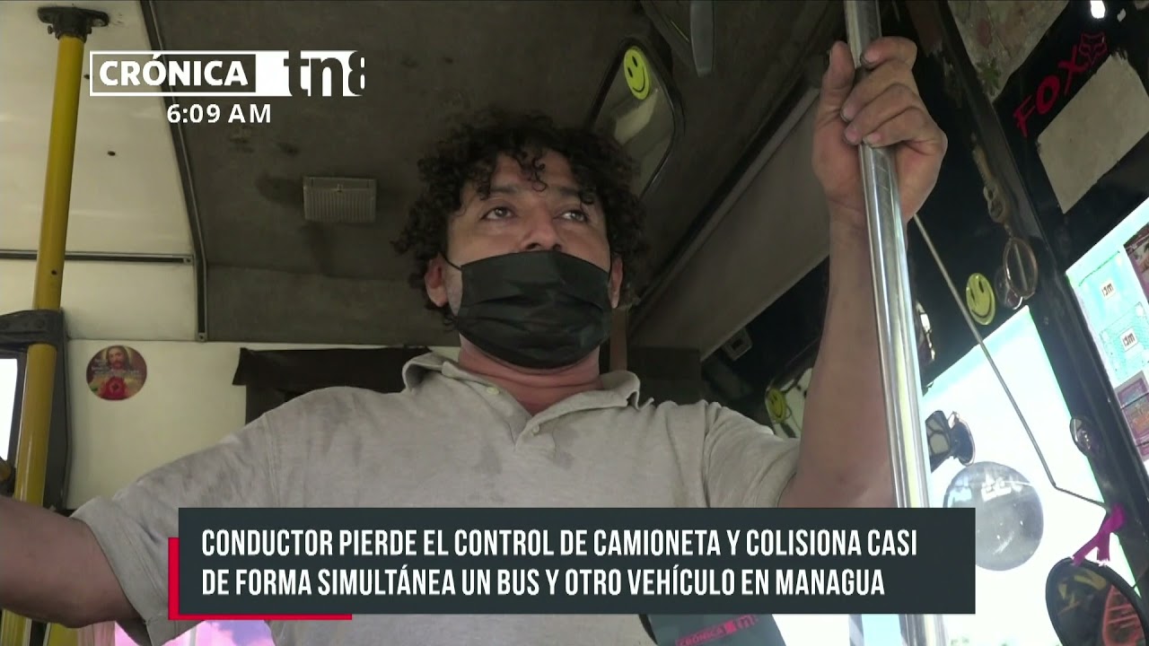 «Vivitos y coleando» después de brutal accidente en la Colonia Nicarao - Nicaragua