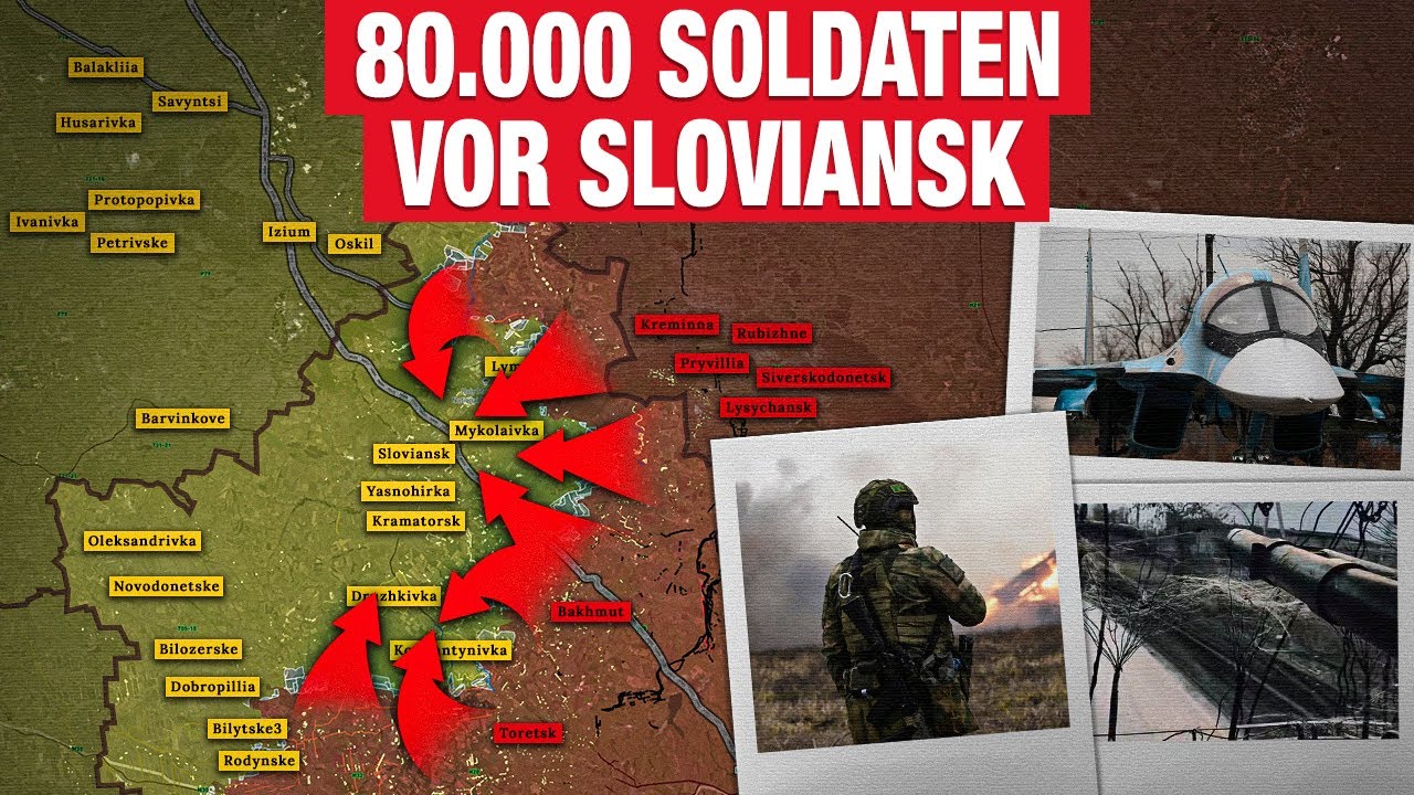 80.000 Soldaten vor Sloviansk! Die TODESZONE wächst! Rotation unmöglich. Frontbericht 28.01.2026