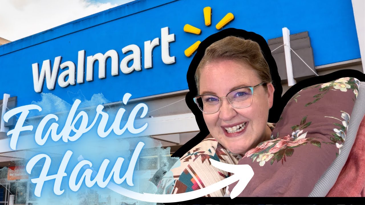 Доставка тканей из Walmart || Обзор швейных изделий из Walmart