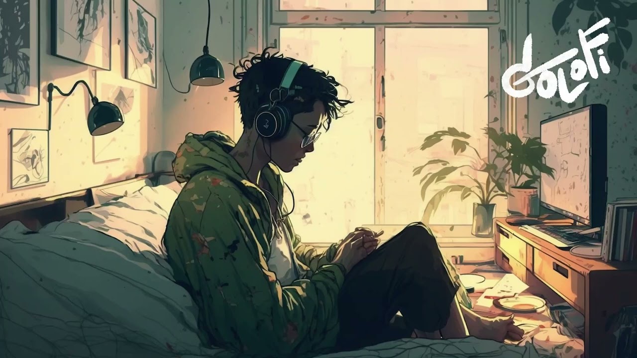 Cat lofi hip hop chill relax sleep radio beat music I 006