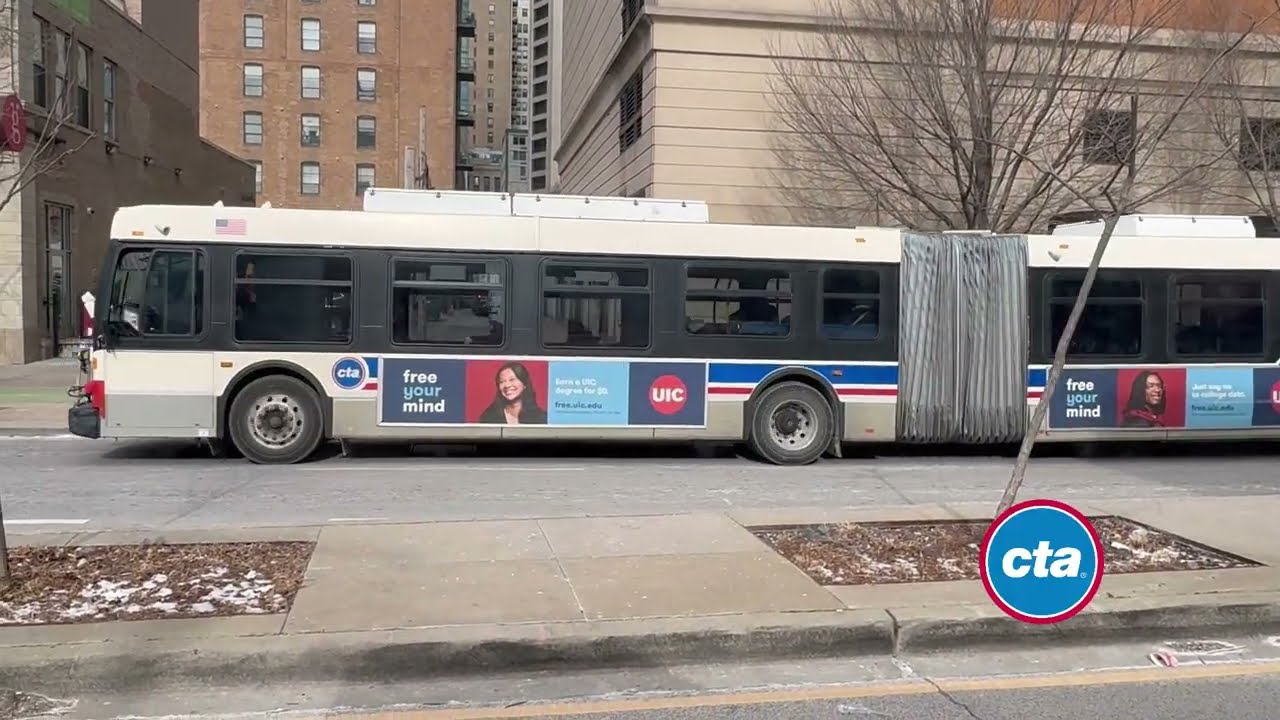 CTA 2016 Nova Bus LFS 8272 | 12 Roosevelt From Damen To Michigan/Indiana