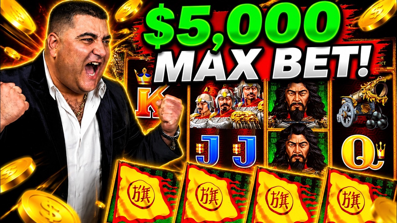 $5,000 MAX BET Bonus On Phoenix Link Slot Machine