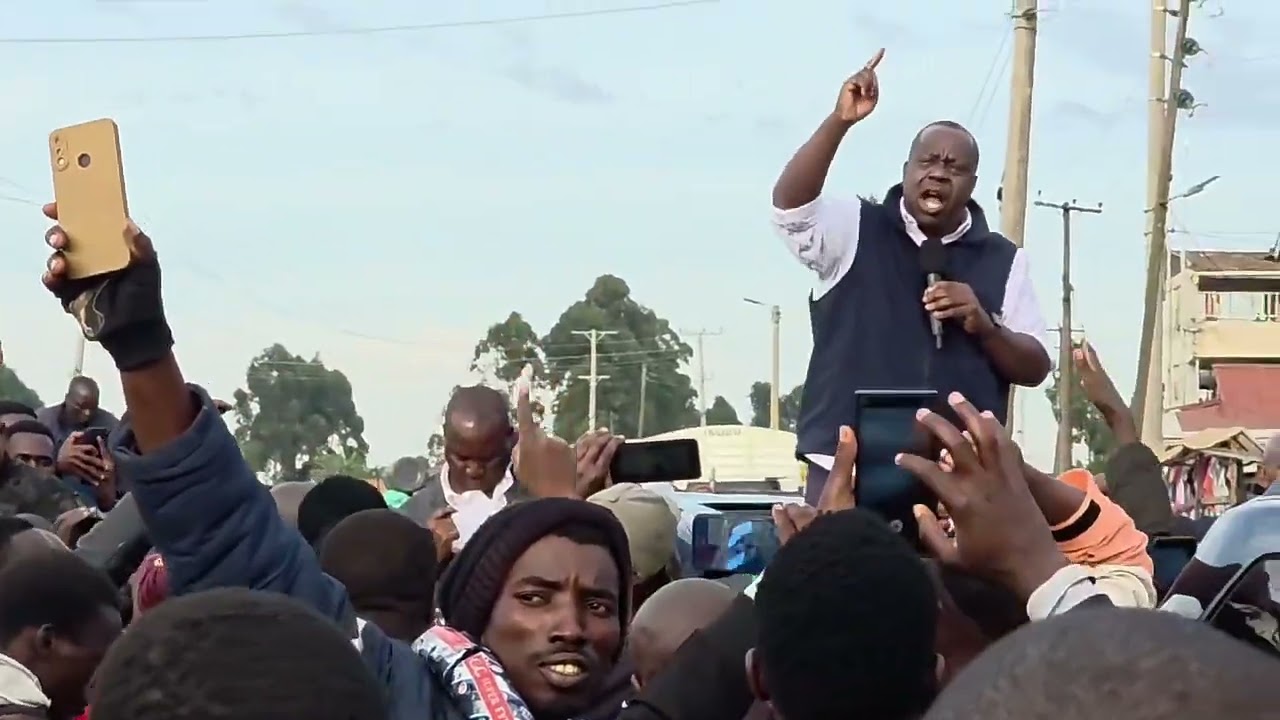 Ex Cs Dr  Matiang'i Speech Today at Nyansiongo ward in Nyamira County During By-Election campaigns