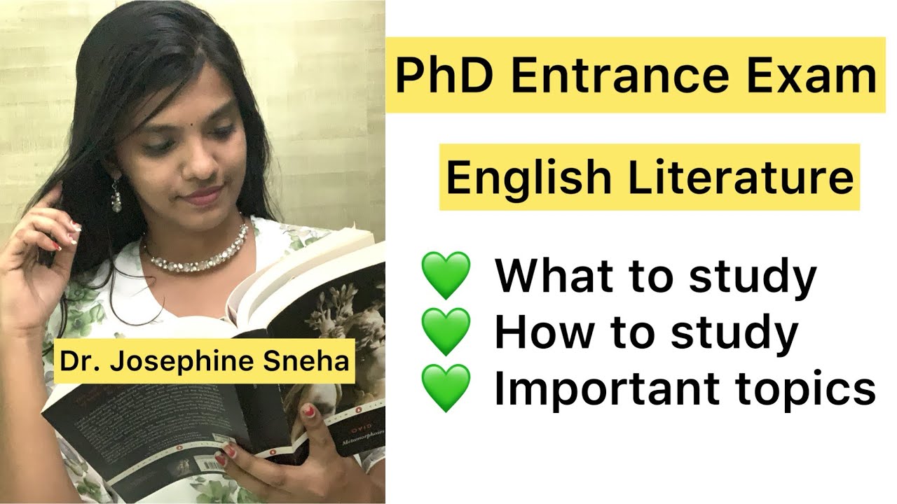 PhD Entrance Test/ Exam English Literature Syllabus | Tips & Tricks | Hacks explained in English