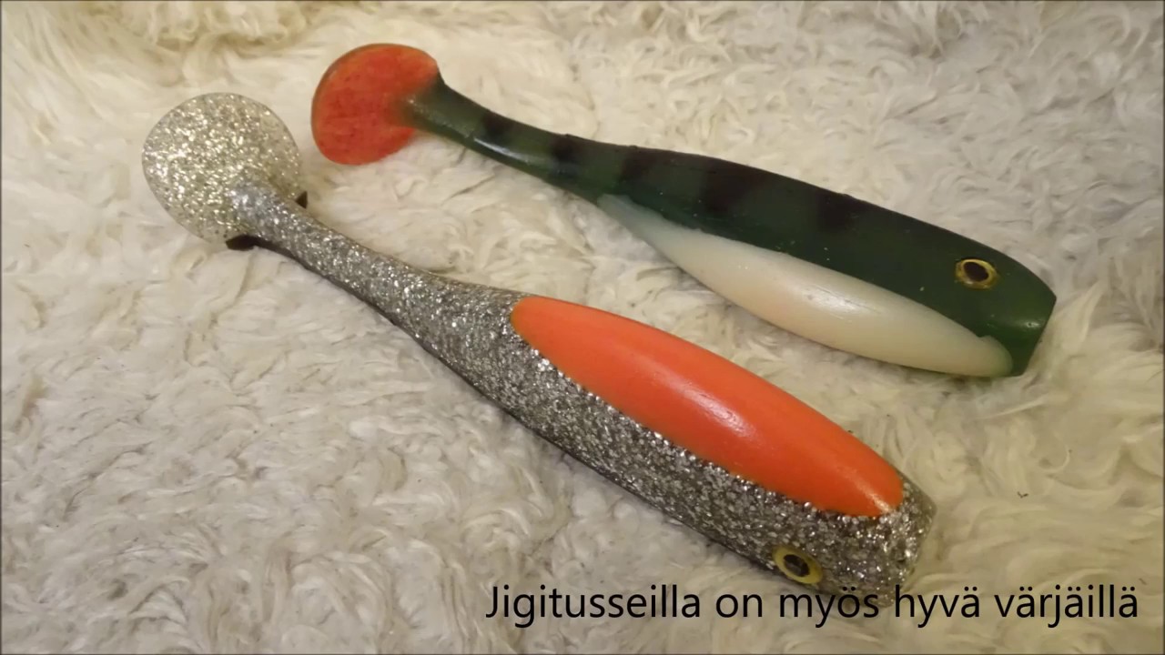 Making Soft Plastic Shad Lures