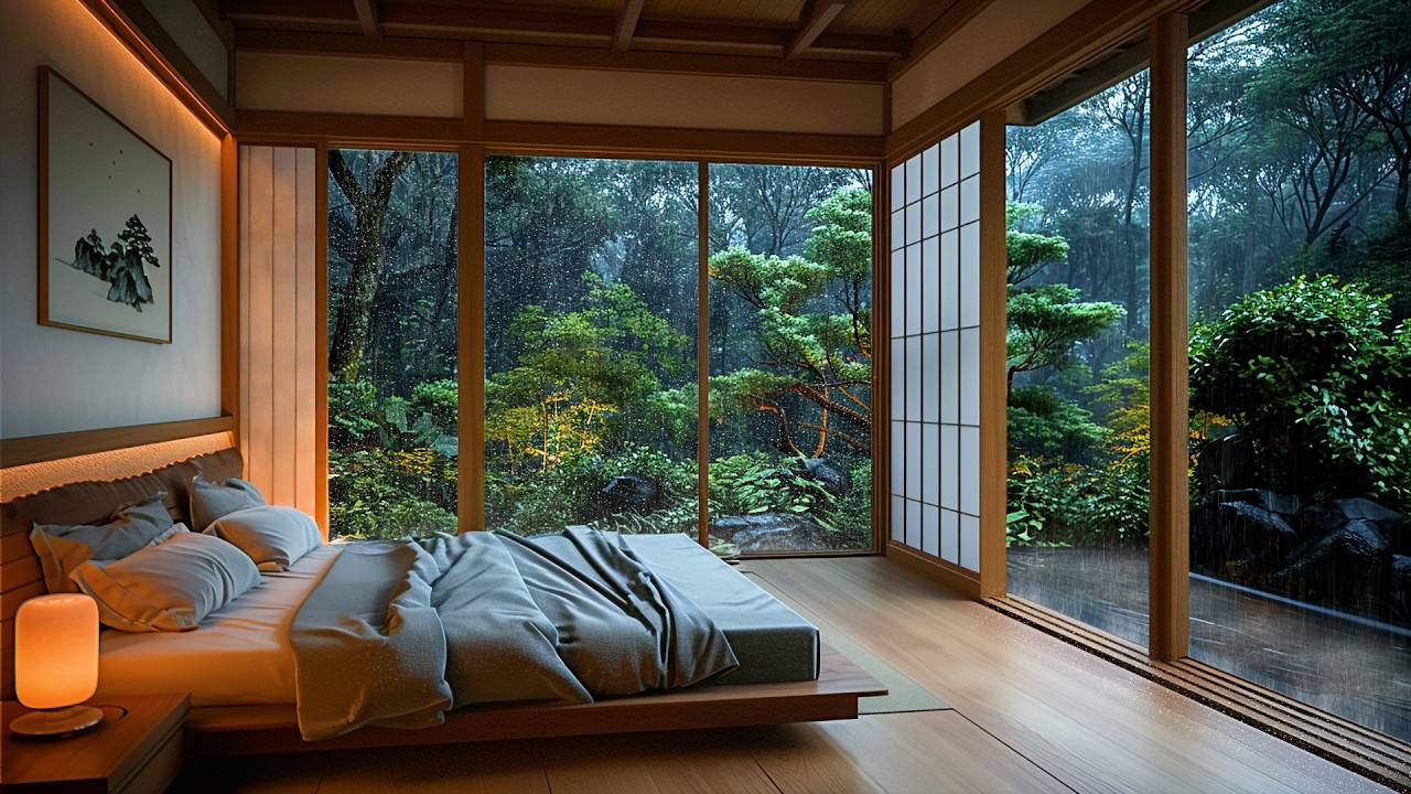 Calm Rain Sounds & Piano Music for Studying, Working, and Reading