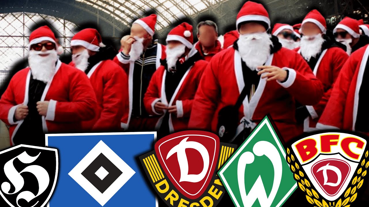 Als 70 Hamburger Weihnachtsmänner Dresden verwüsteten...