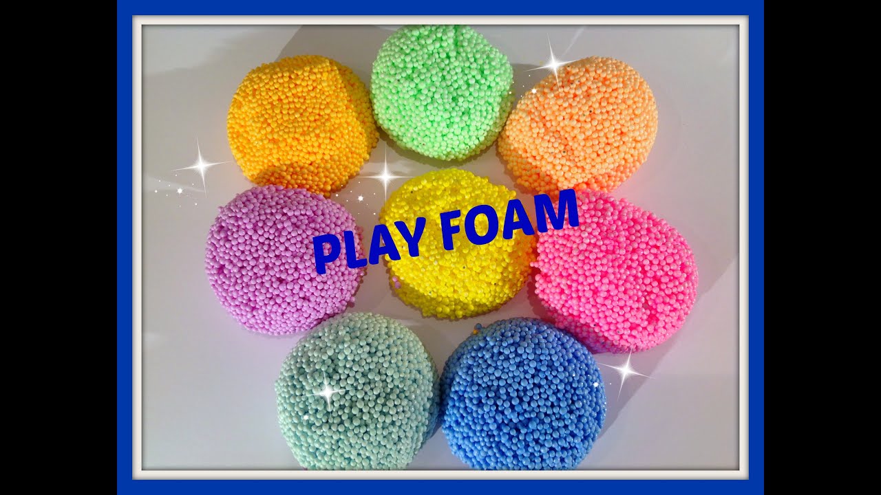 Uit Amerika: Play Foam (dit droogt niet zoals foam klei)
