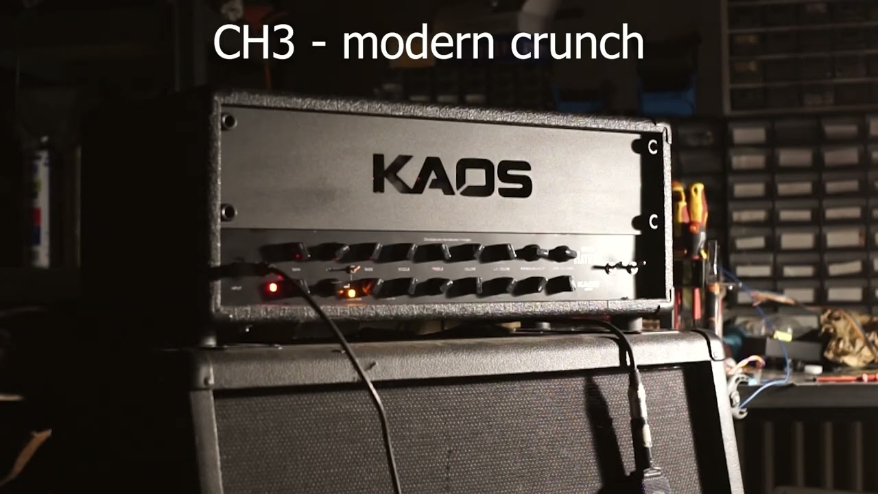 KAOSAMP - H100 2x2 mk1 with C core output transformer