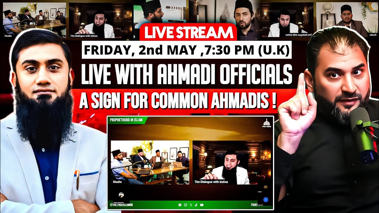 LIVE WITH AHMADI OFFICIALS A SIGN FOR COMMON AHMADIS !