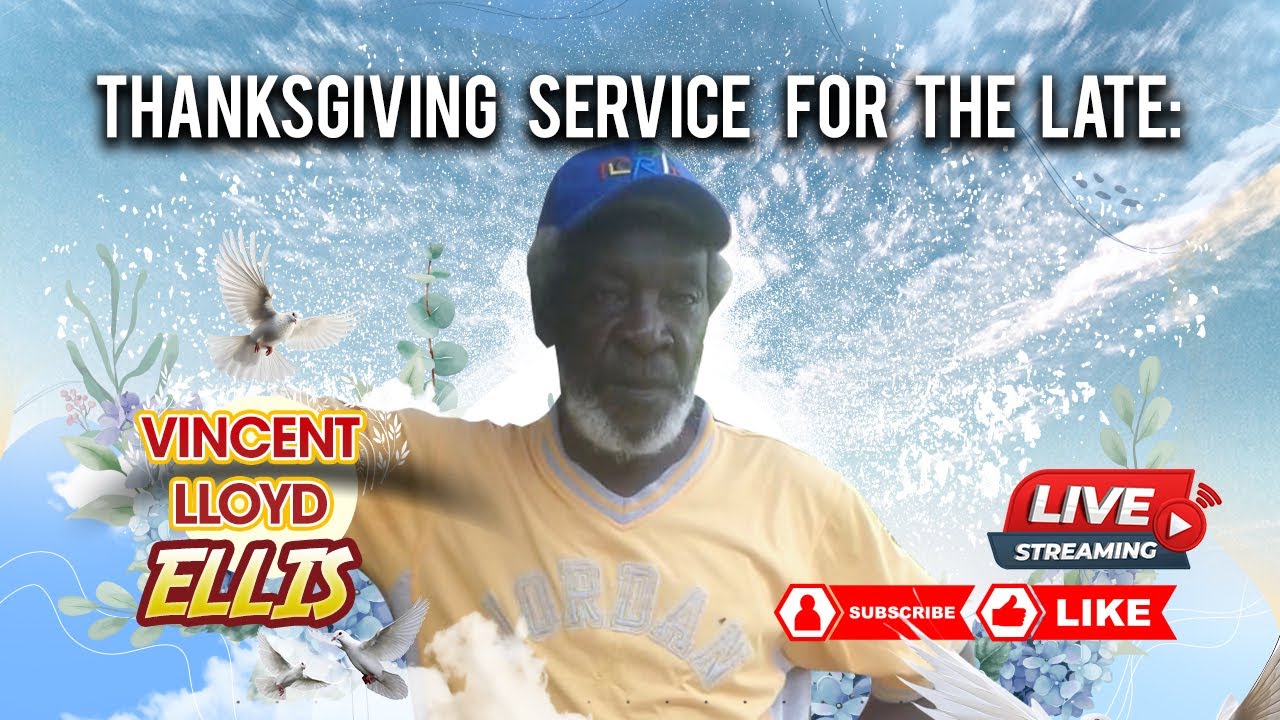 Thanksgiving Service for the life of:
Vincent Lloyd Ellis
Saturday, February 14, 2026