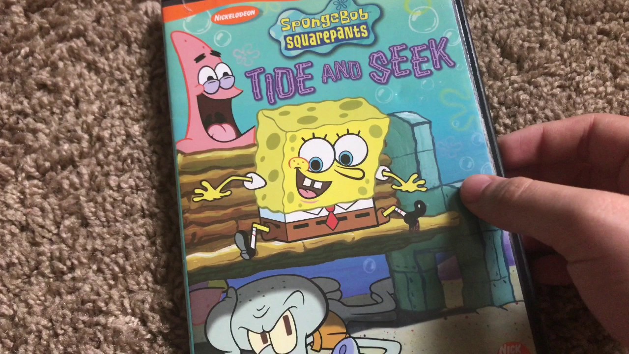 My SpongeBob SquarePants DVD Collection