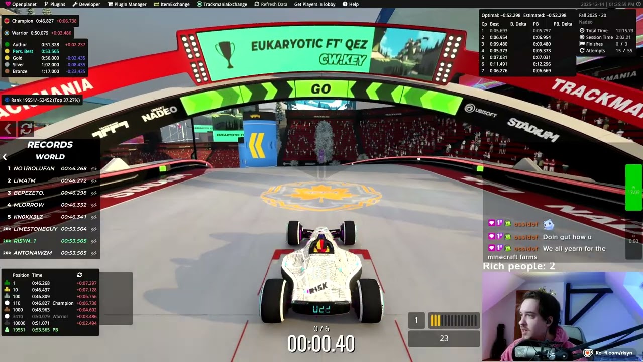 Speedrunning Campaign PBs | Join The Completion Cup At 4PM CET | !discord