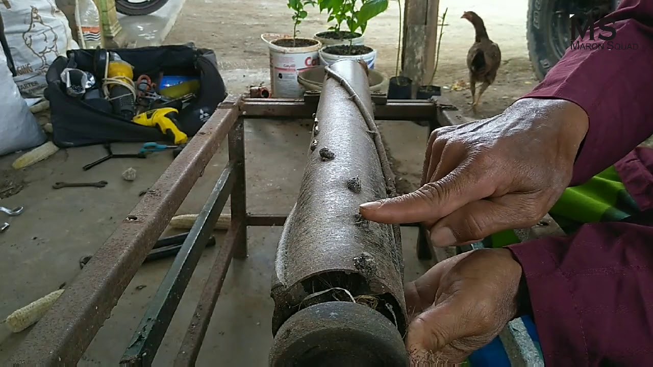 Cara kerja mesin perontok jagung (Episode.02)