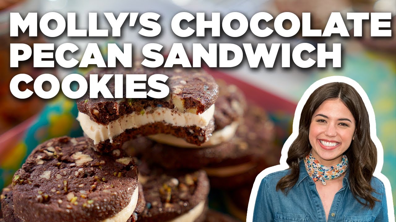 Molly Yeh's Chocolate Pecan Sandwich Cookies | Girl Meets Farm | Food Network
