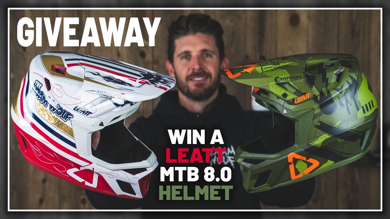 GIVEAWAY - Leatt's New 8.0 Downhill Helmet is Comfortable, Packed with Features and Could be Yours!