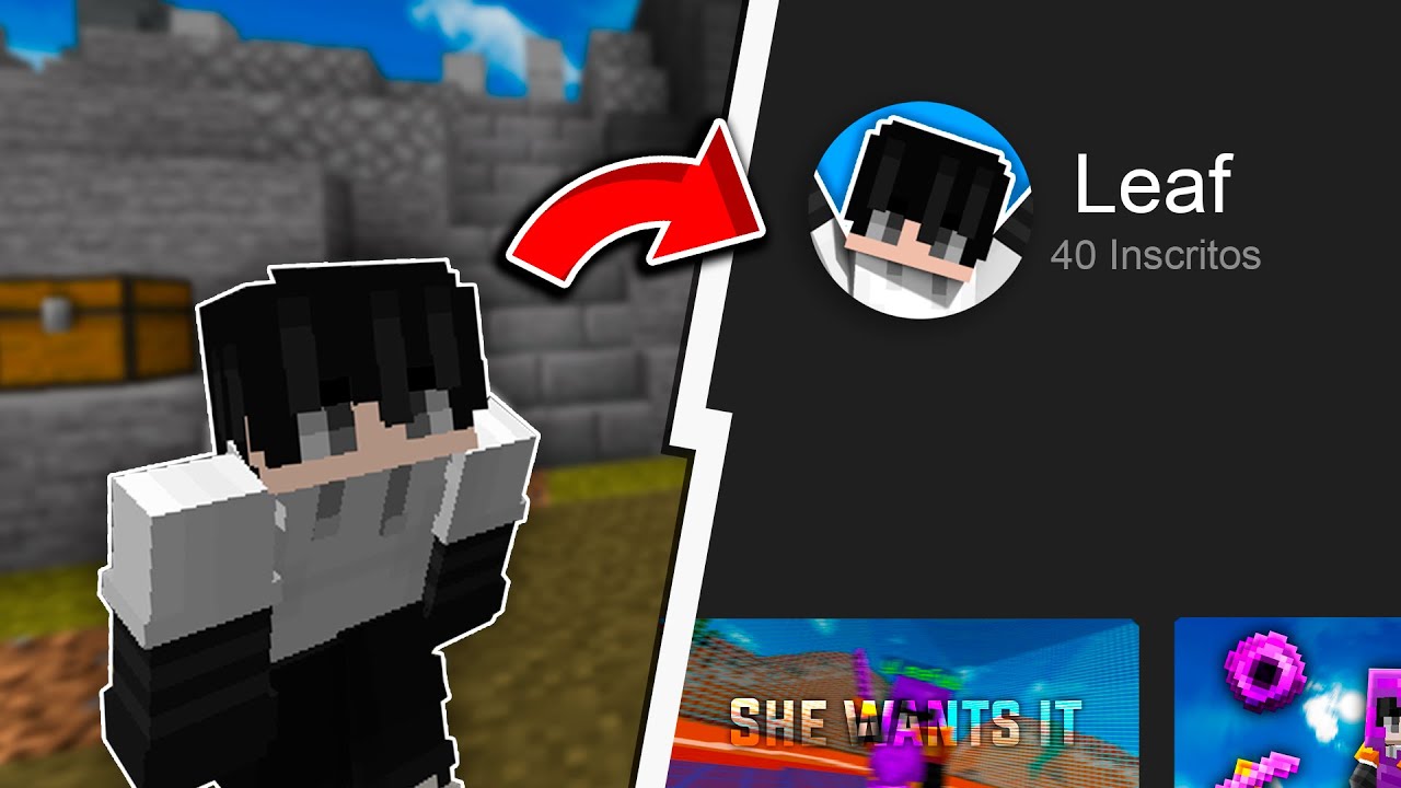 Como fazer FOTO DE PERFIL de MINECRAFT