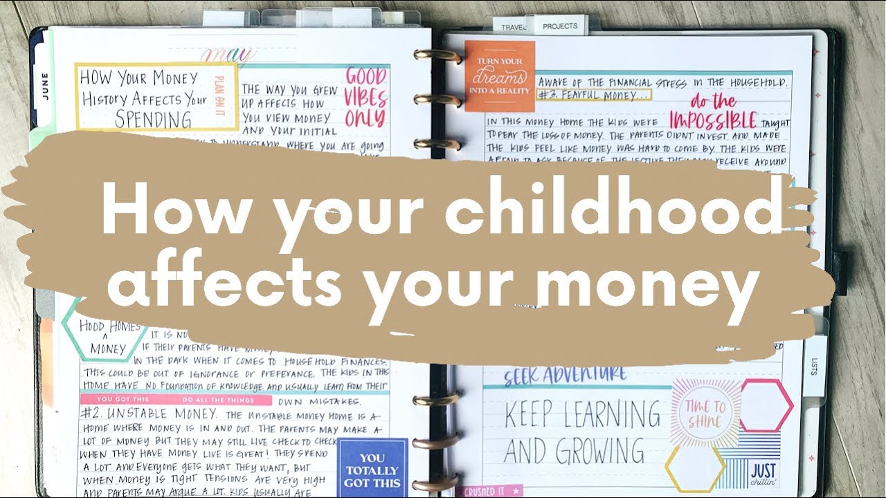 How Your Childhood Affects How You View Money #moneymindset