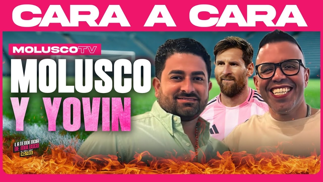 Molusco y Yovin Juntos gracias a Messi: ¿ Que hablaron?/ PONLE CAPTION A FOTO/ Secretaria miente?