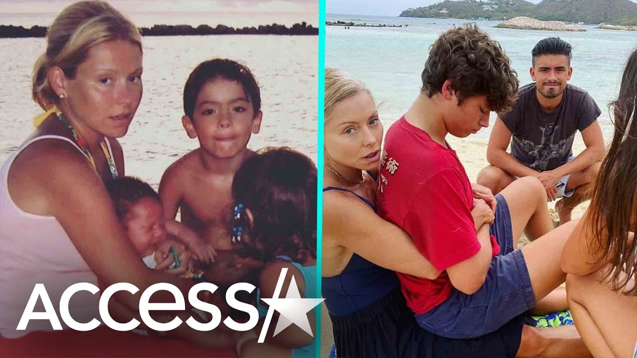 Kelly Ripa Recreates 2003 Funny Family Photo