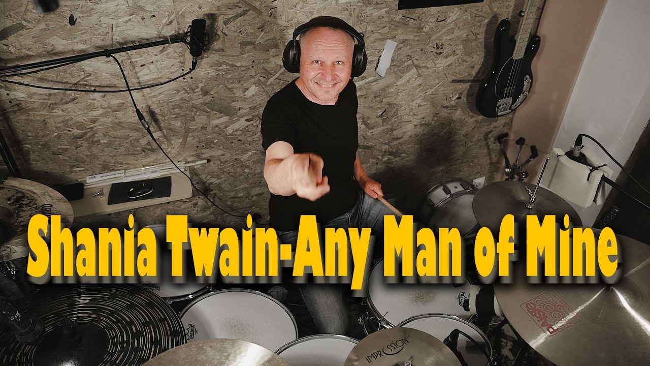 Shania Twain - Any Man Of Mine, drum cover by Branko Jemrić Bumbar #svakitjedanvideojedan